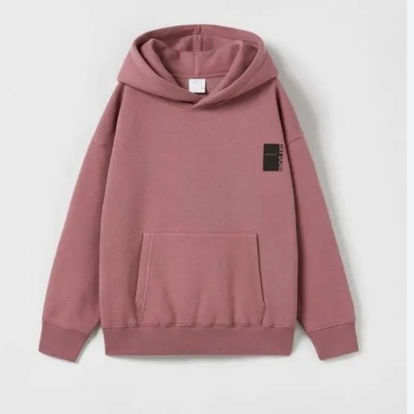 Teen Dark Pink Raspberry Maroon Hoodie DAY DONE collection - Picture 1 of 8